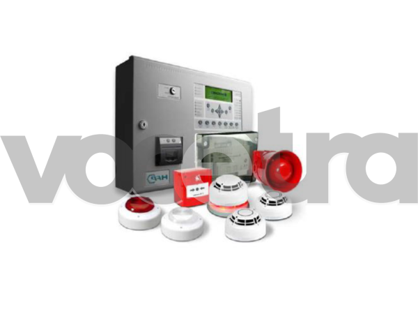 Fire alarm installation set